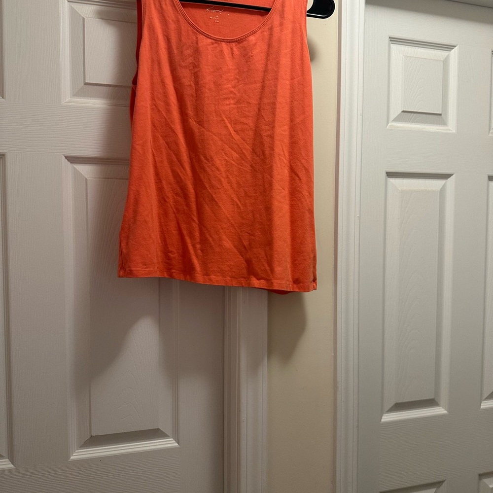 Kim Rogers Vibrant Orange Tank Top